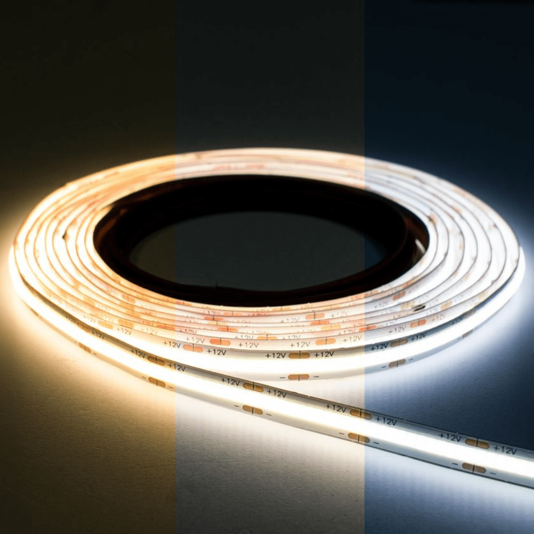 Green Earth Lighting Australia Hybrid Neon Flex 22W Per meter IP68 COB Hybrid Neon LED Flex Strip - Dynamic Tunable White (5 meter reel) IP6822WDTW