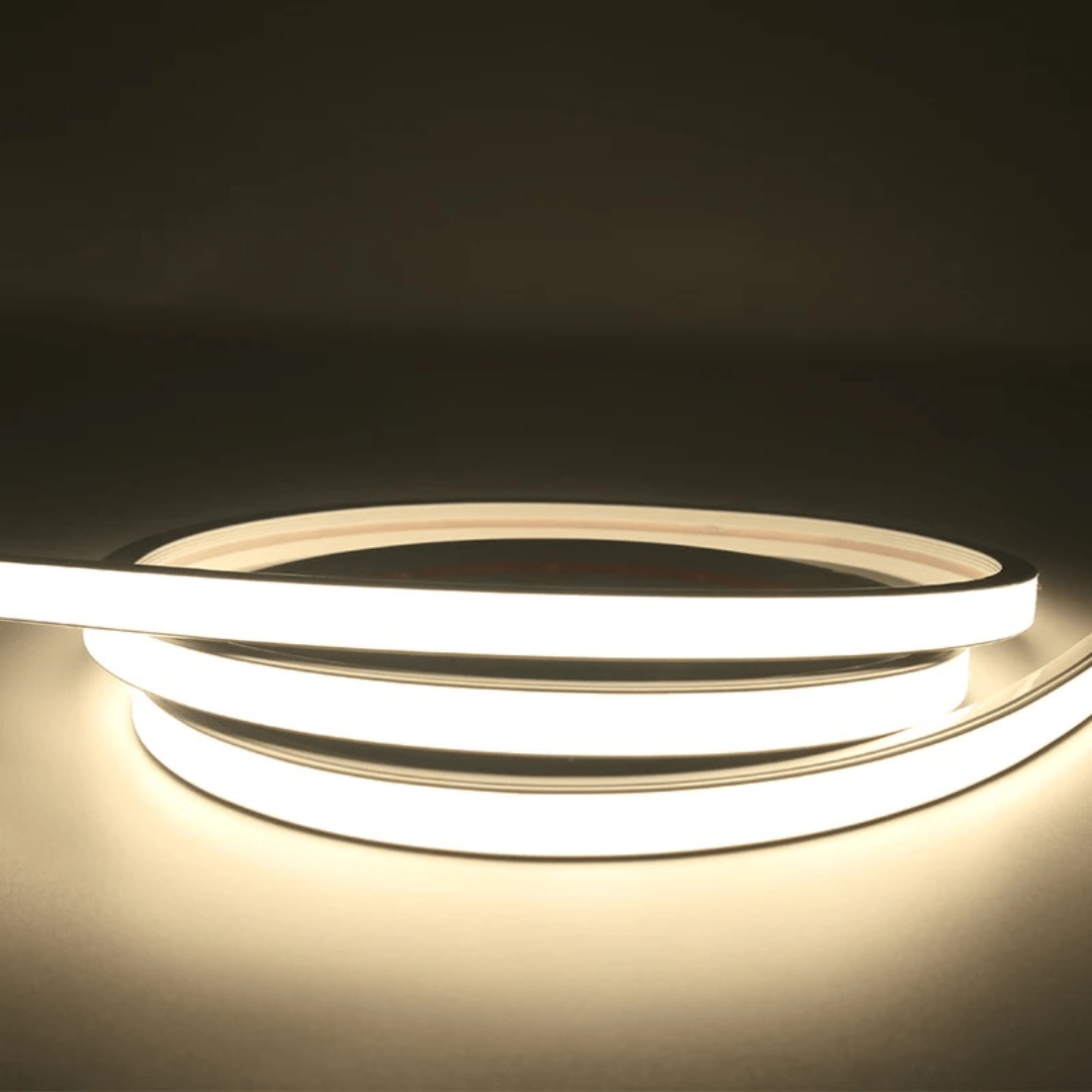 Green Earth Lighting Australia Light Ropes & Strings Uncut 5 Meter Length 24V | 14.4W/m 4000ºK | IP67 | COB Flexible LED Strip Light LLCOB-528-24-4K0-IP67-5M