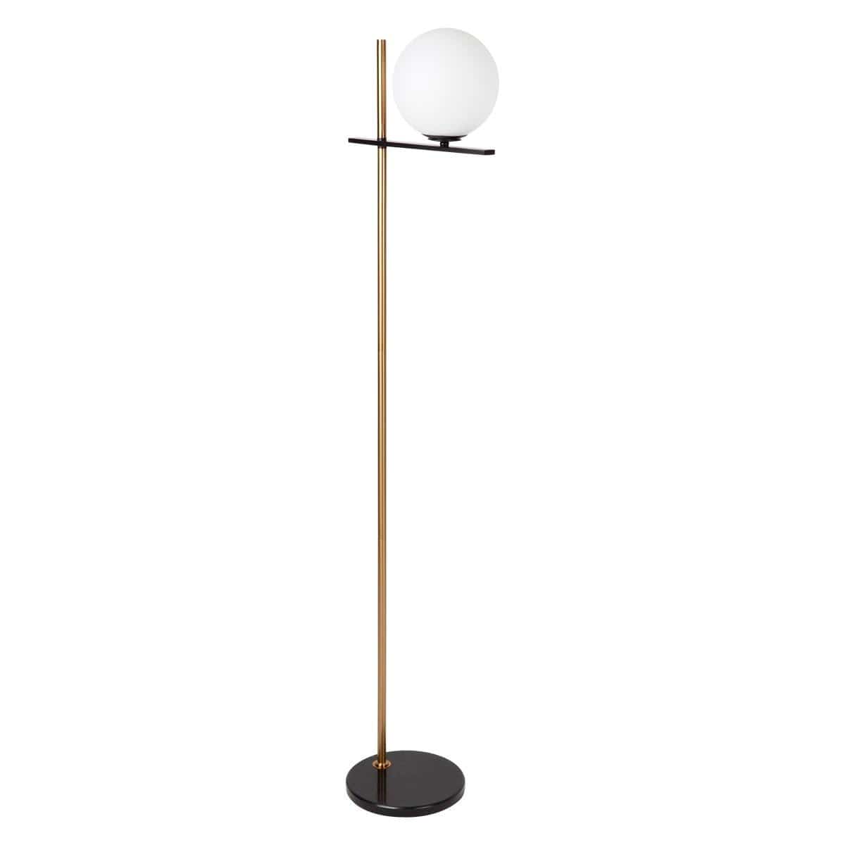 CAFE LIGHTING & LIVING Floor Standing Lamps Ariz Marble Floor Lamp 12340