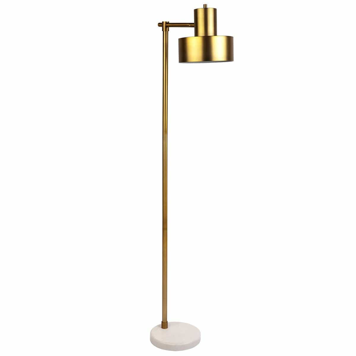CAFE LIGHTING & LIVING Floor Standing Lamps Marlin Floor Lamp - Gold 12099