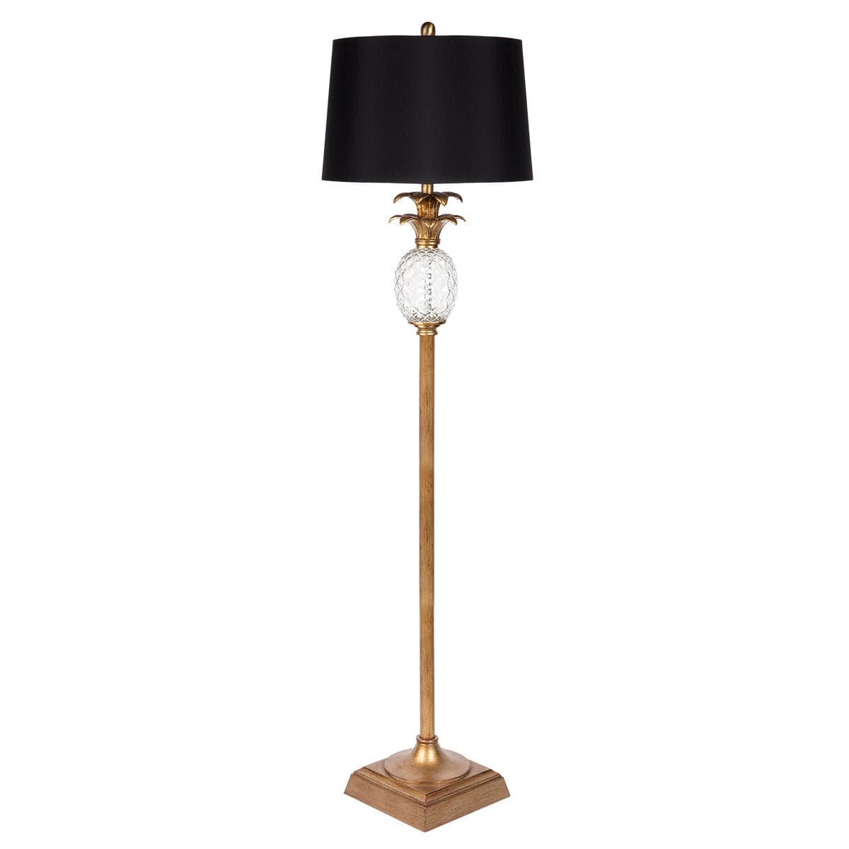 CAFE LIGHTING & LIVING Lighting Langley Floor Lamp - Antique Gold 11618