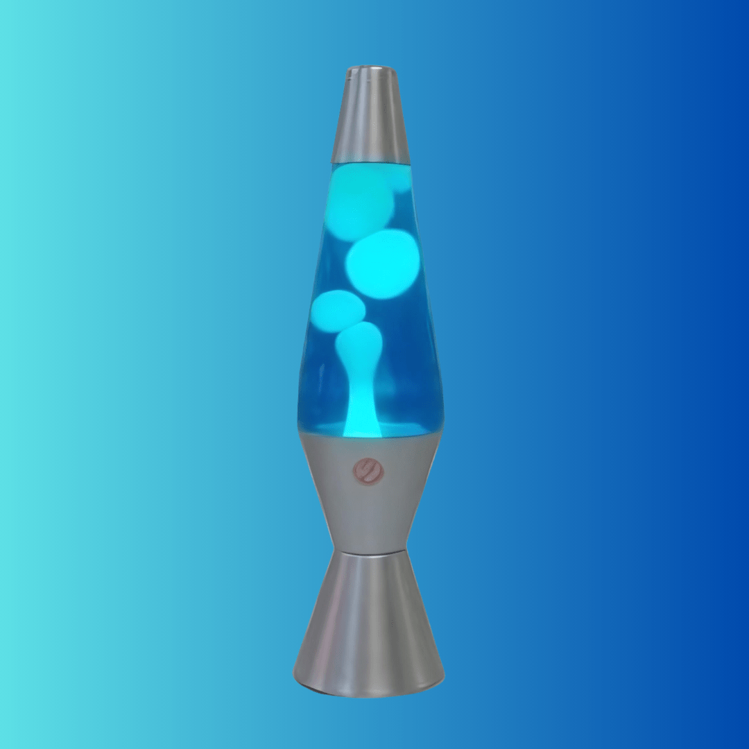 EOE Special Effects Lighting Lava Lamp Diamond Motion Large 37cm - Blue White KM802H