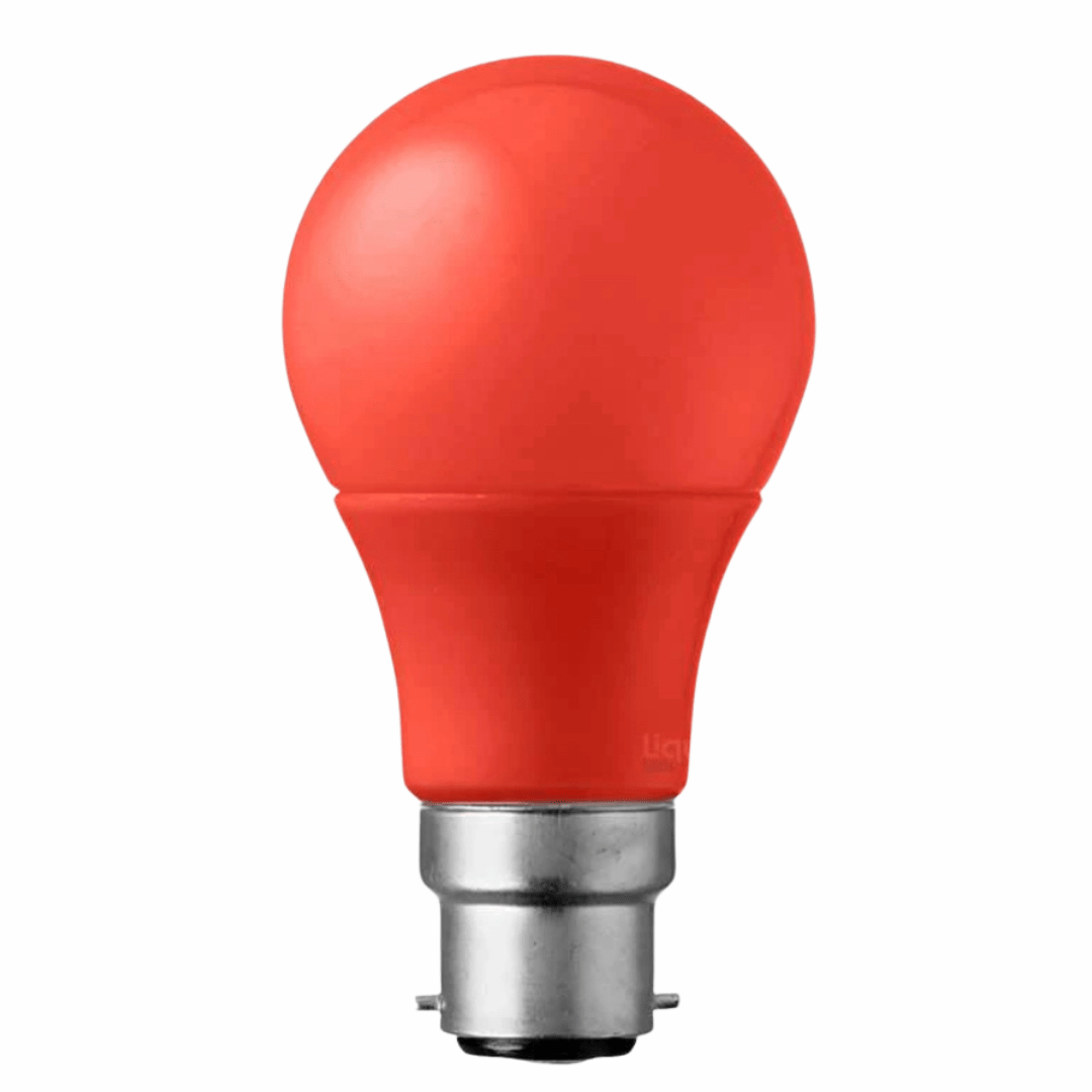 Green Earth LED Globes 5W = 40W B22 Red BCRED