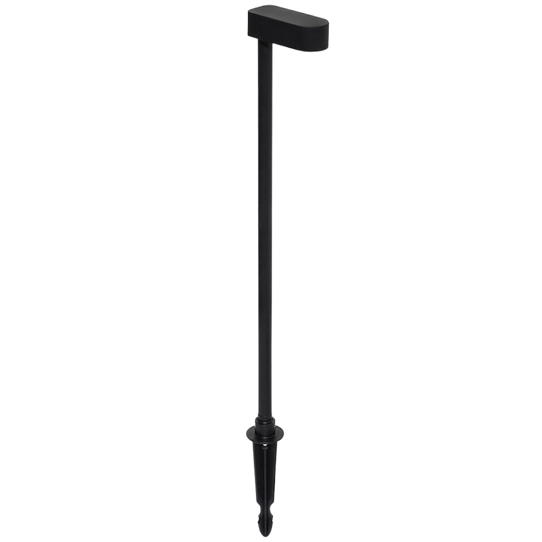 Green Earth Lighting Australia Garden PATHFINDER Matt Black 24V 5W 3000K LED Garden Path Spike PATHB3K