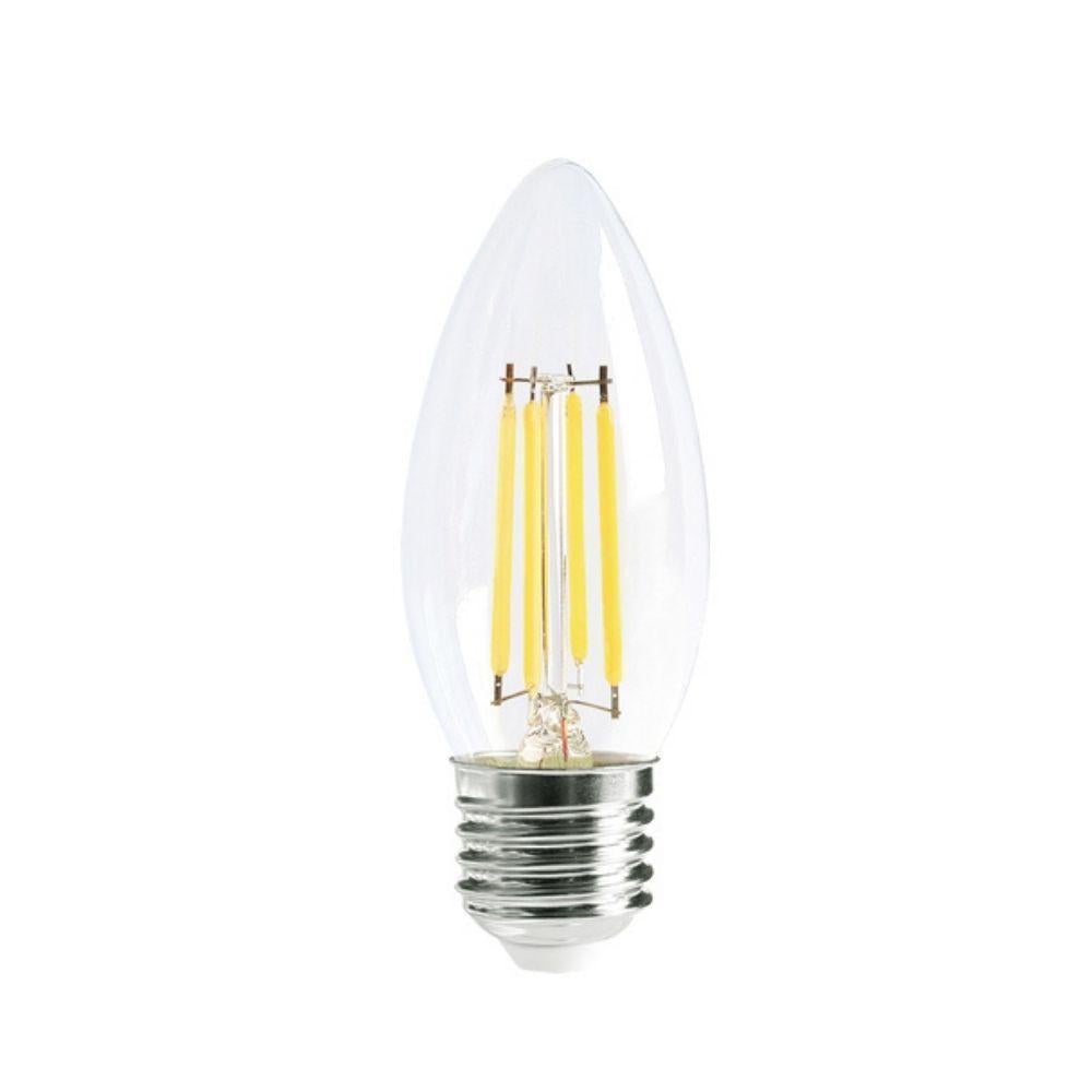 Green Earth Lighting Australia GLOBES E27 / 2700K 5W Clear LED Filament Non Dimmable Candle - 2700K C3531