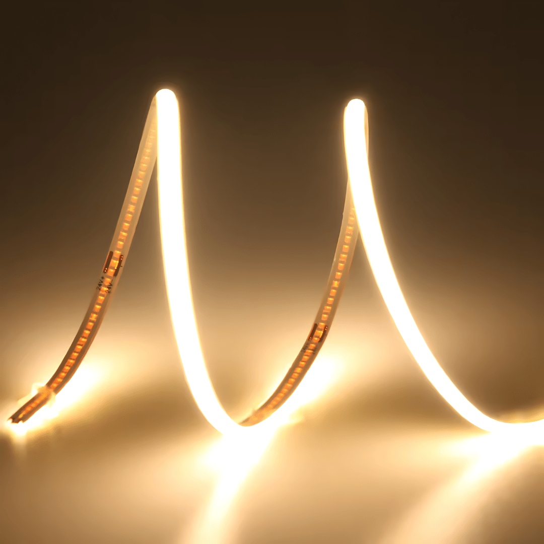 Green Earth Lighting Australia Light Ropes & Strings 12Vdc (Per meter Custom Lengths) 9W/m 5mm IP20 Slim COB Flexible LED Strip Light - 3000K 5mm9WIP203k