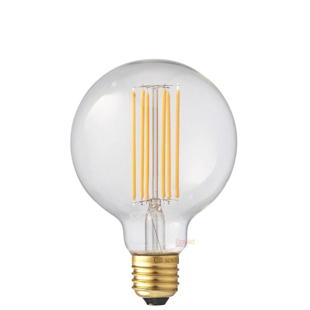 LiquidLEDs Lighting Globe Bulbs 6W G95 Dimmable LED Bulb (E27) in Extra Warm White F627-G95-C-22K