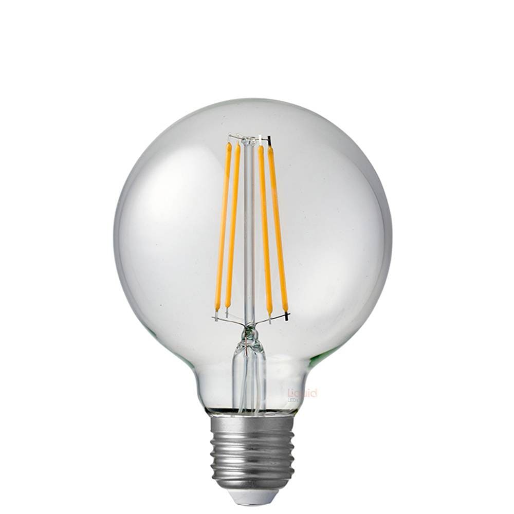 LiquidLEDs Lighting Globe Bulbs 8W G95 Dimmable LED Bulb (E27) in Warm White F827-G95-C-27K