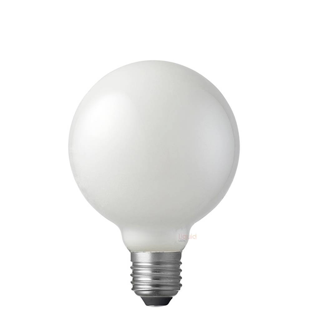 LiquidLEDs Lighting Globe Bulbs 8W G95 Opal Dimmable LED Bulb (E27) in Natural White F827-G95-M-40K