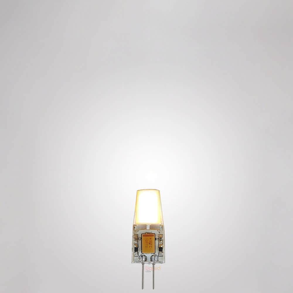 LiquidLEDs Lighting LED Light Bulbs 12V 2W AC/DC G4 Dimmable LED Bi-Pin in Warm White F2D-G4-C