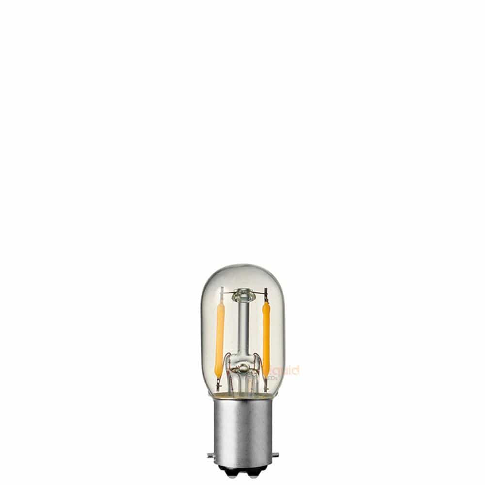 LiquidLEDs Lighting Mini bulbs 2W Pilot Dimmable LED Light Bulb (B15) in Warm White F215-T20-C