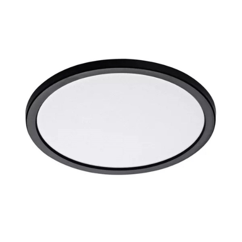 Green Earth Lighting Australia Oyster light DELGADŌ 24W BLACK TRI-COLOUR DIMMABLE ULTRA THIN OYSTER DELGADŌ24B