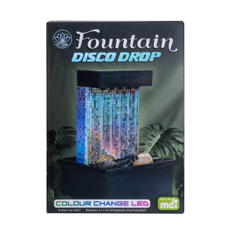 MDI Home & Garden > Lighting LED Disco Back Drop Water Feature Fountain RS-LF/DD