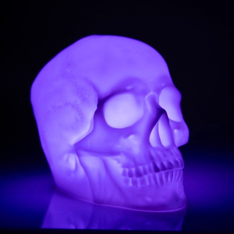 MDI Neon light speaker Rainbow LED Skull with Bluetooth Speaker RS-LS/SK