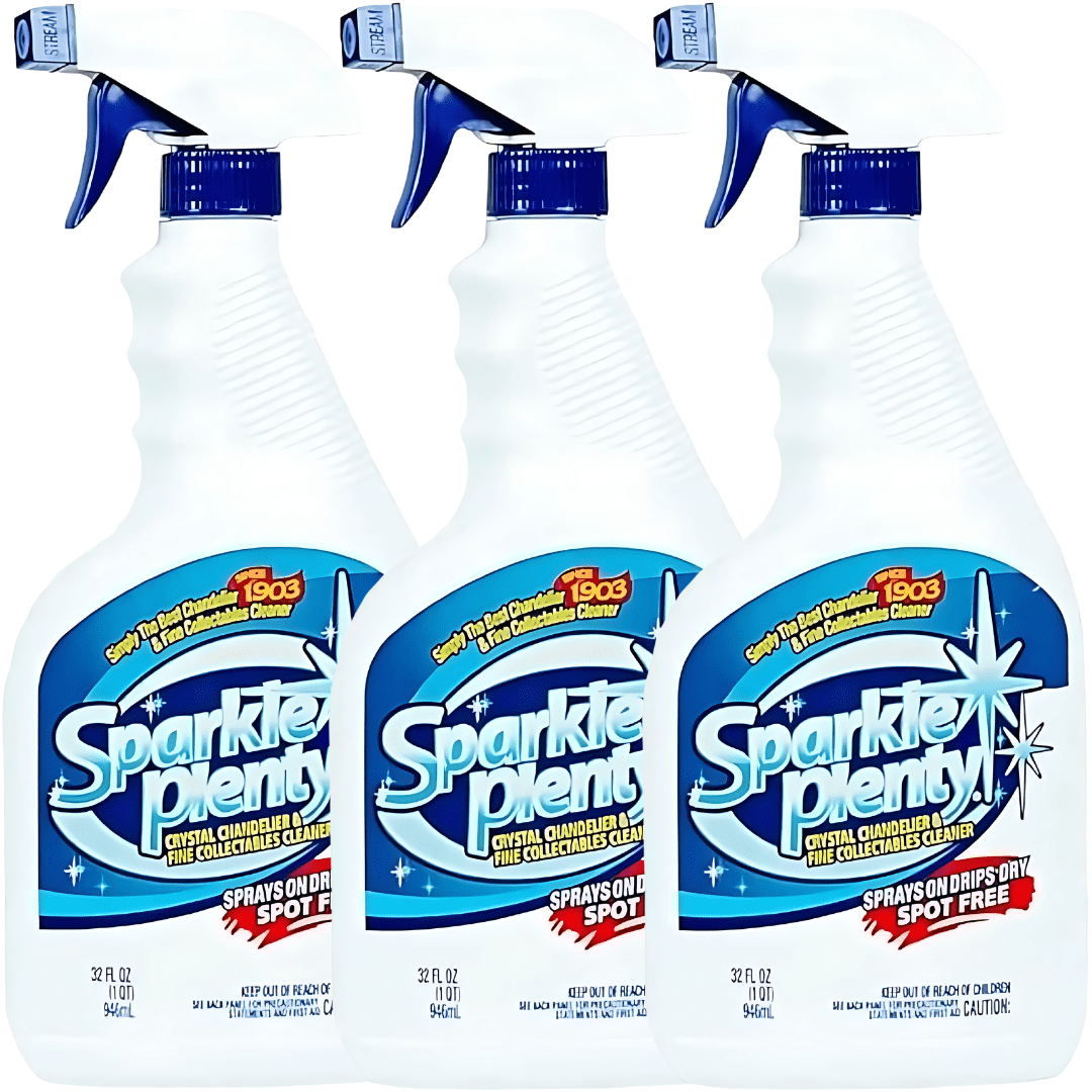 Sparkle Plenty Chandelier Cleaner SPARKLE PLENTY Crystal Chandelier Cleaner - Spray Bottle (Triple Pack) 201458/3