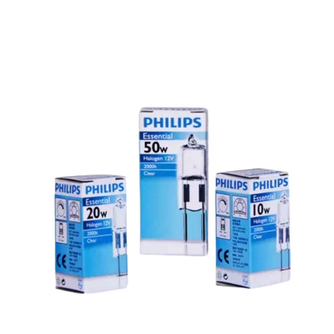 Philips Incandescent Light Bulbs 12 Volt 10W G4 Base Bi-Pin Halogen Bulb Philips Lighting 10WG4
