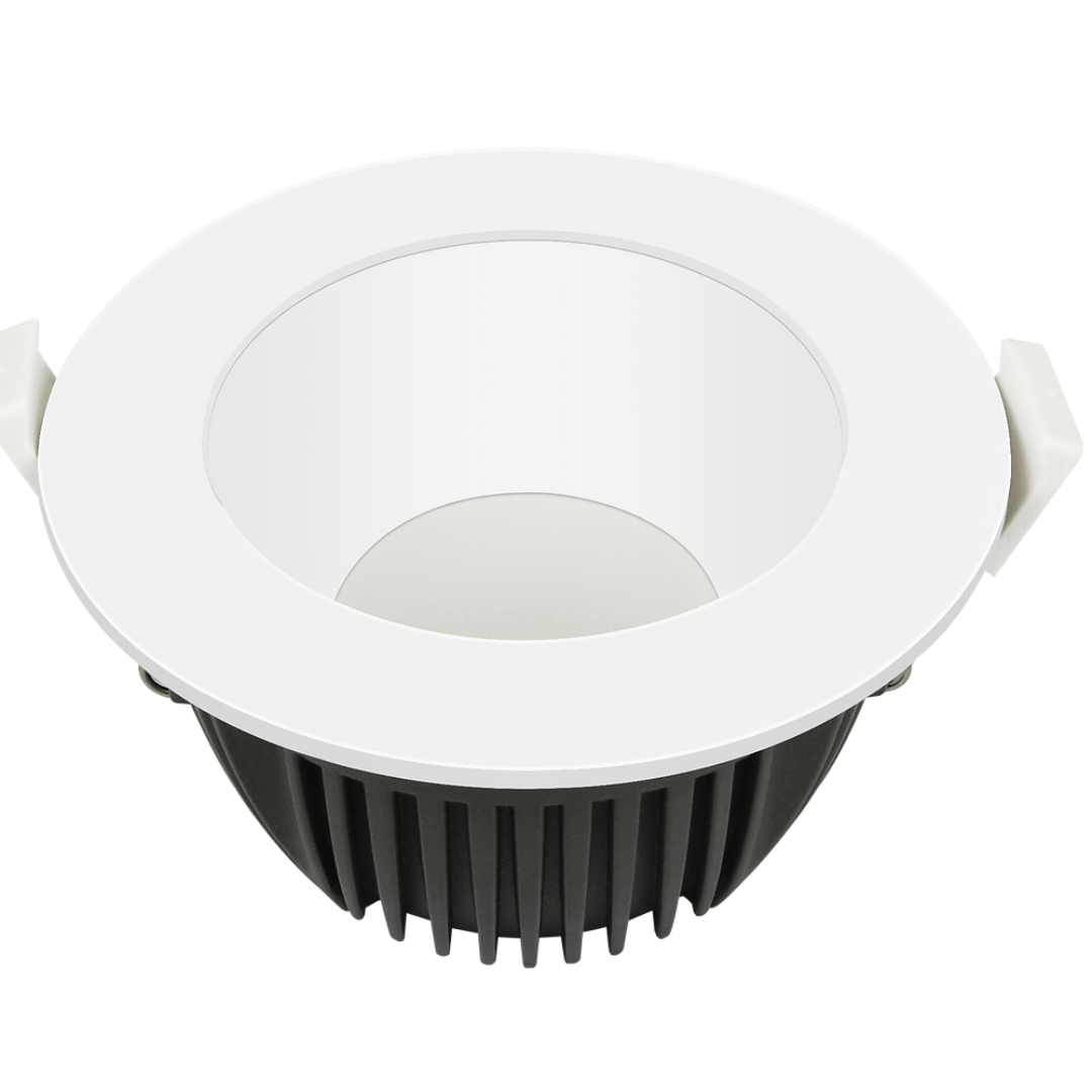 LC LED Downlight INFINITE 214 12W Tri-Colour Dimmable Low Glare LED Downlight 90mm Cut out DL214