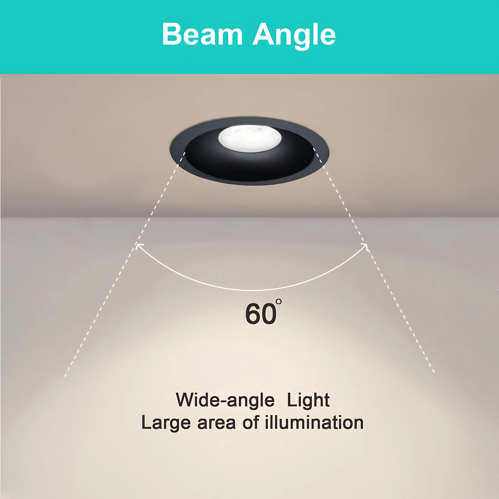 Green Earth Lighting Australia Home & Garden > Lighting 13W Tri-Colour Dimmable LED Downlight | 90mm Cut Out | Nullarbor AS-TD138TAC-B