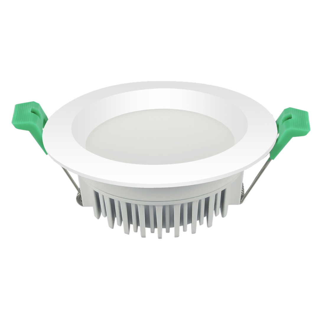 LC LED downlight White DL110C 13W Tri-Colour Dimmable Aluminium LED Downlight 90mm cut out DL110C