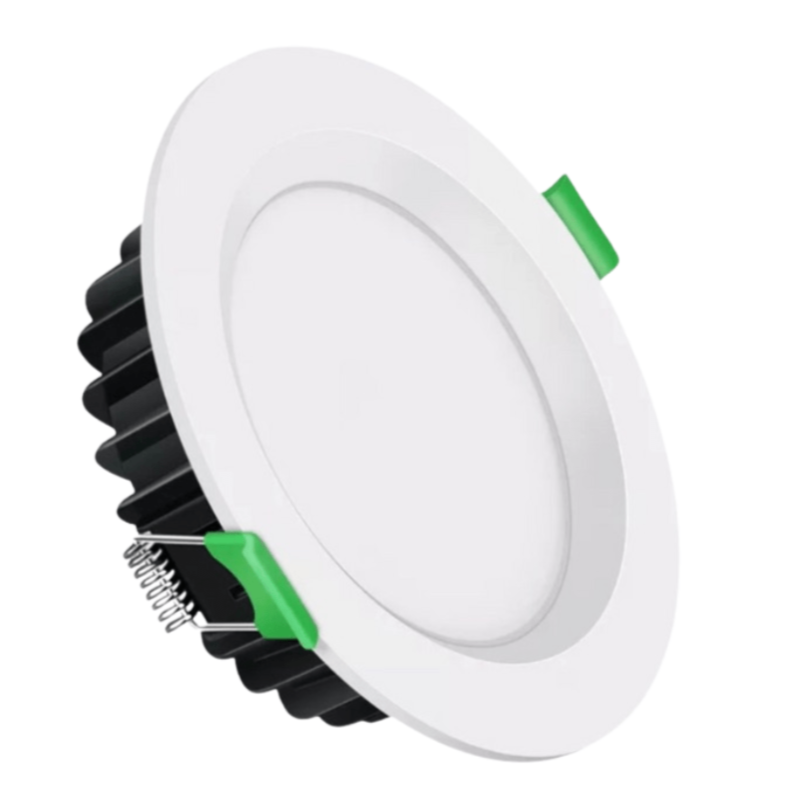Qzao LED downlight Matte White 13W Tri-Colour Dimmable LED Downlight 90mm cut out DL110B
