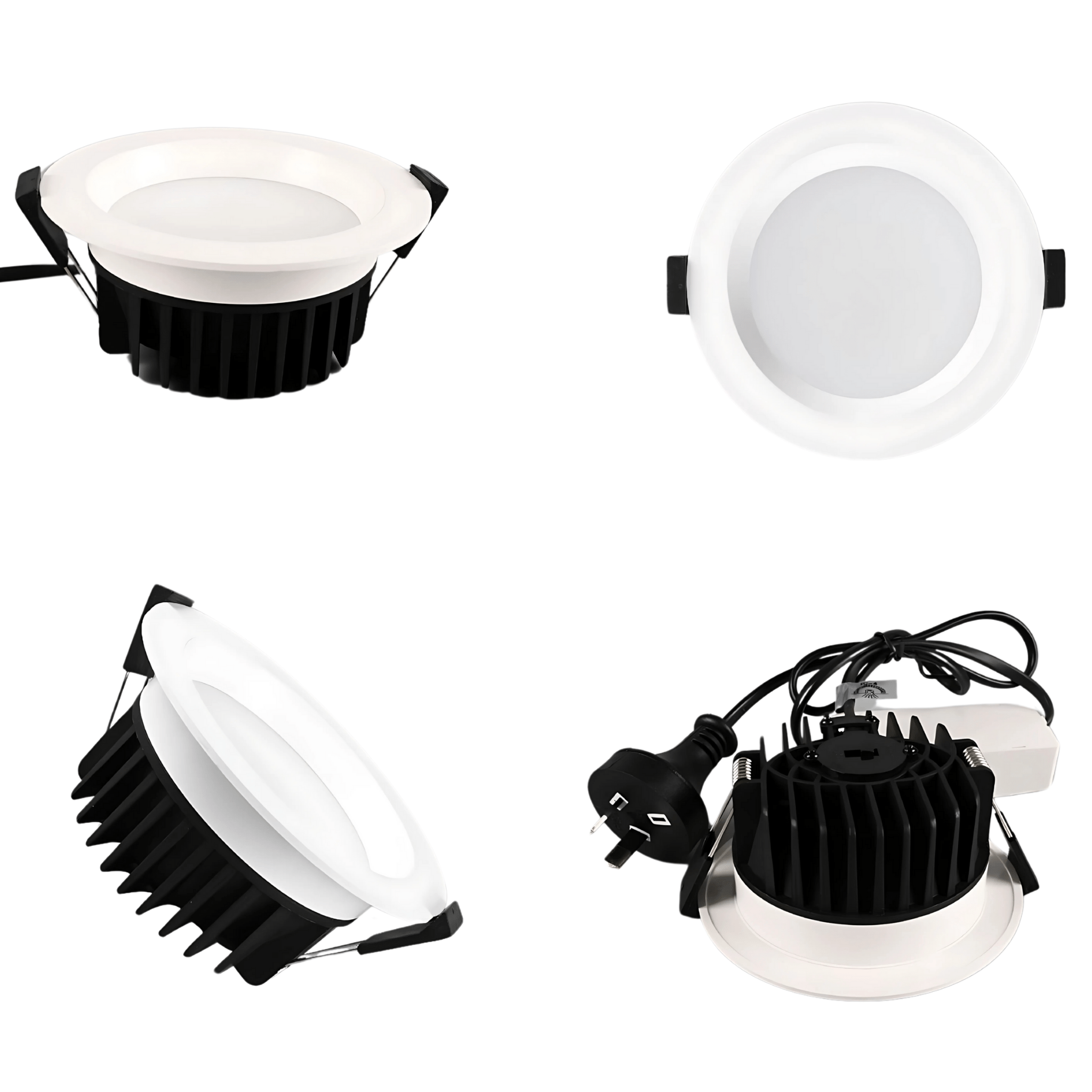 Green Earth Lighting Australia Home & Garden > Lighting 13W Tri-Colour Dimmable LED Downlight | 90mm Cut Out | Uluru FAA1180A/R/WH