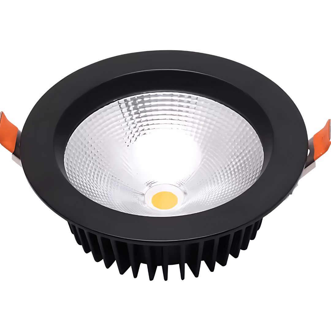 Green Earth Lighting Australia LED downlight 20W COB Tri-Colour Dimmable Aluminium LED Downlight 160mm cut out GE8030B