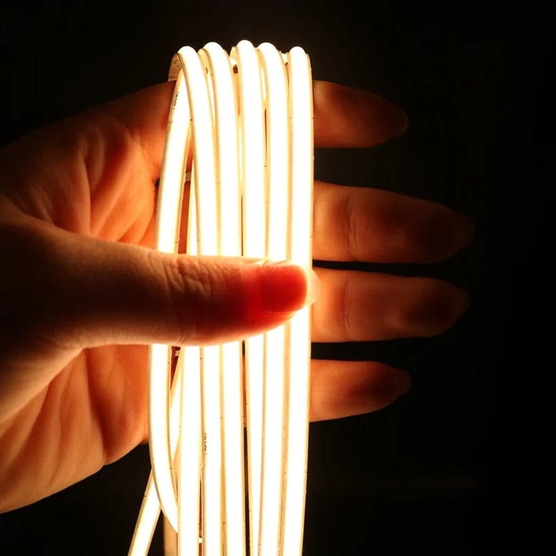 Green Earth Lighting Australia Light Ropes & Strings 7W/m 3mm IP20 COB Micro LED Strip Light - 3000K