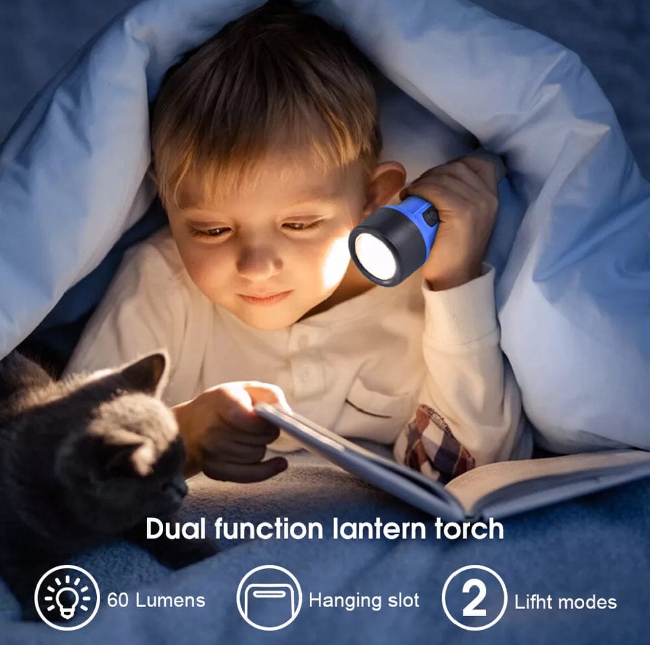 Brillar Camping Torch Dual Function Lantern Torch