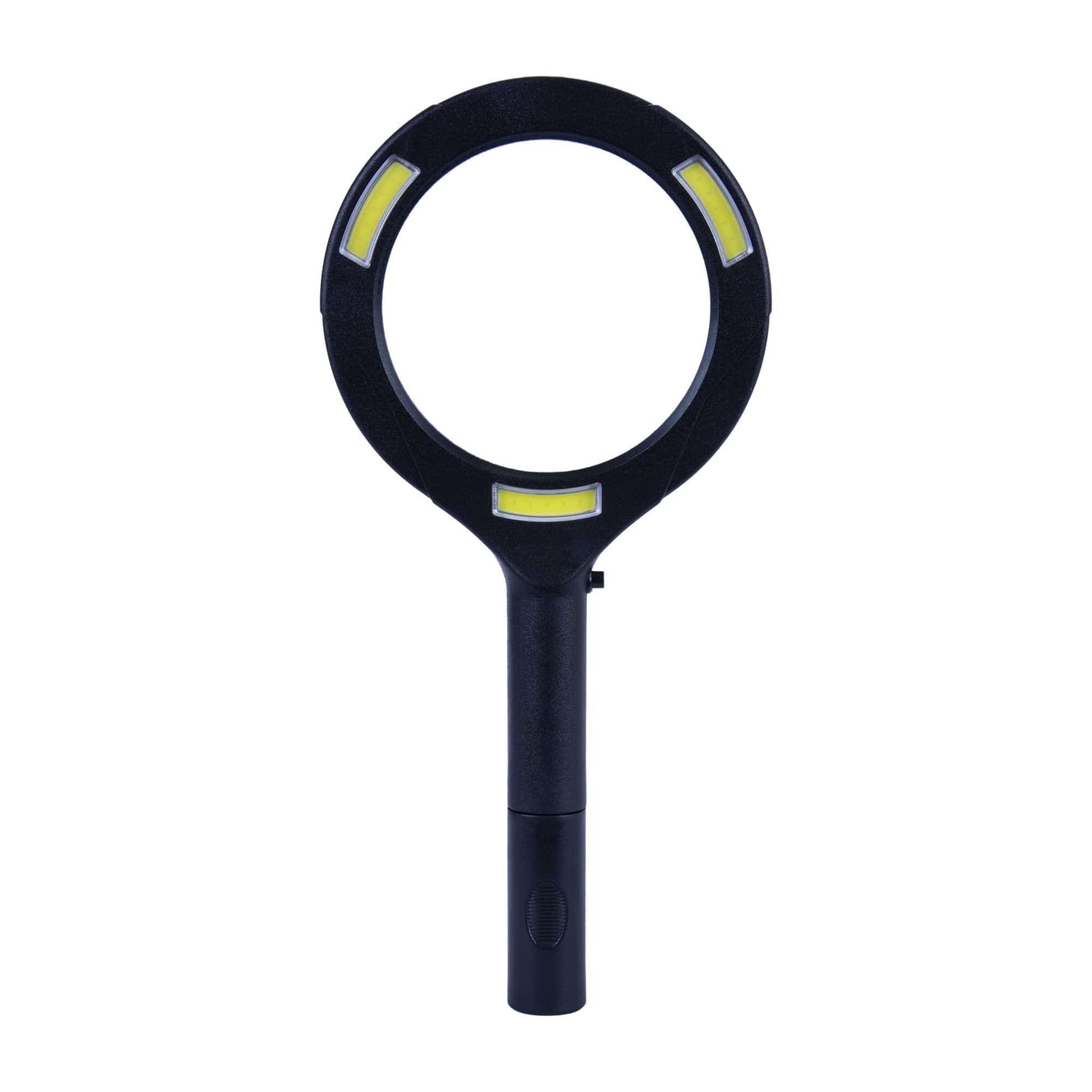 Light up sales magnifying glass
