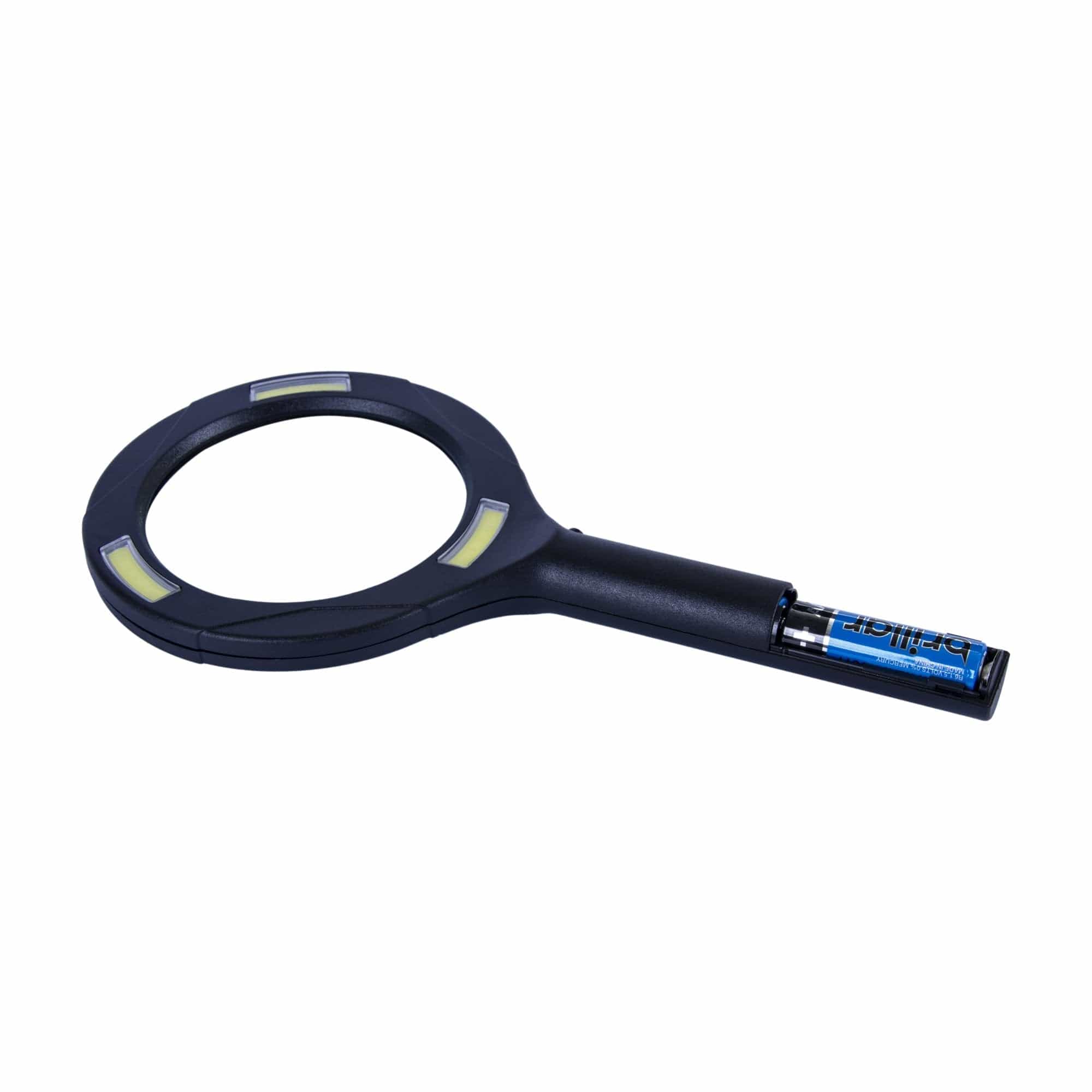 Brillar Electrical Light Up Magnifying Glass - Black BR0044-Black