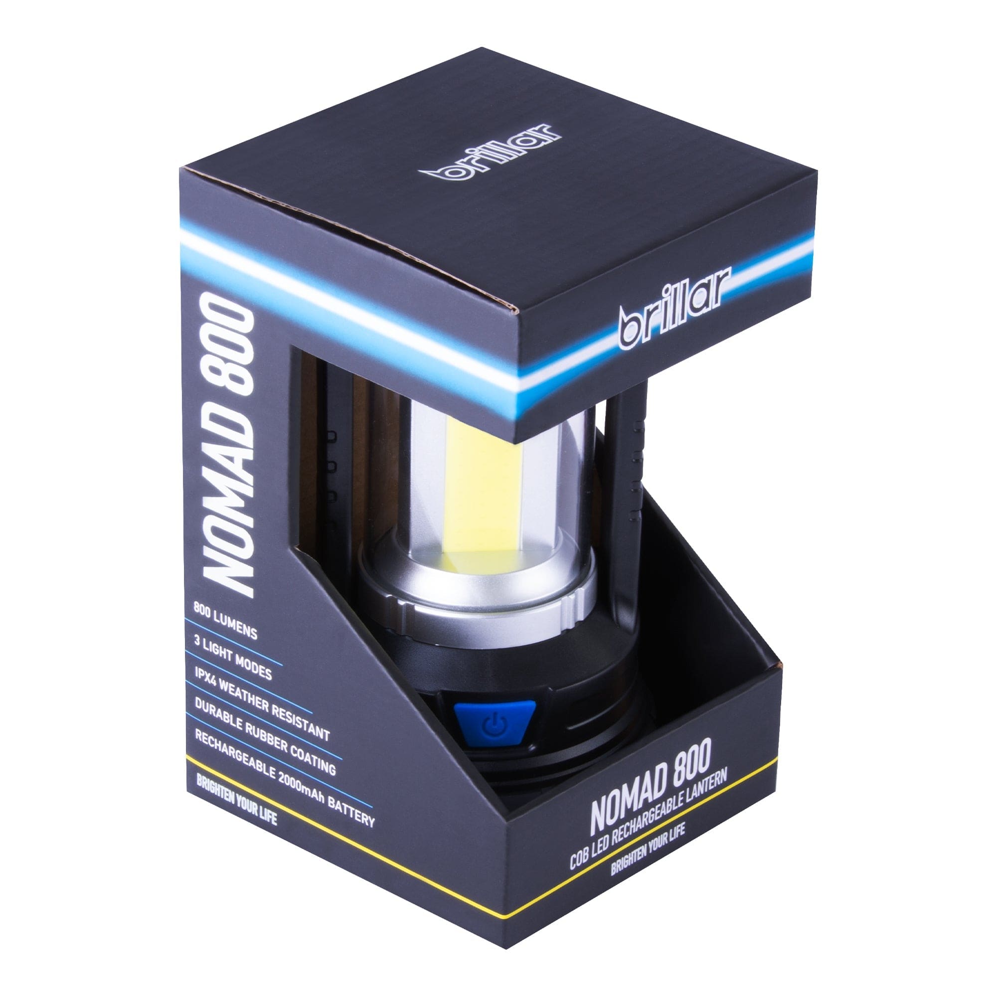 Brillar Electrical Nomad - 800 Lumen Rechargeable Lantern BR0070