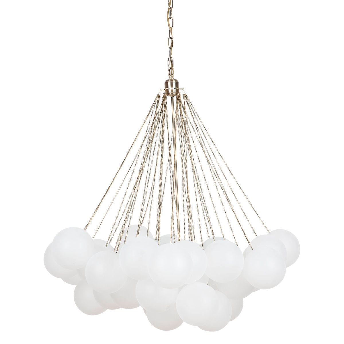 Cloud Large Pendant Light Illuminating Modern Dining Room
