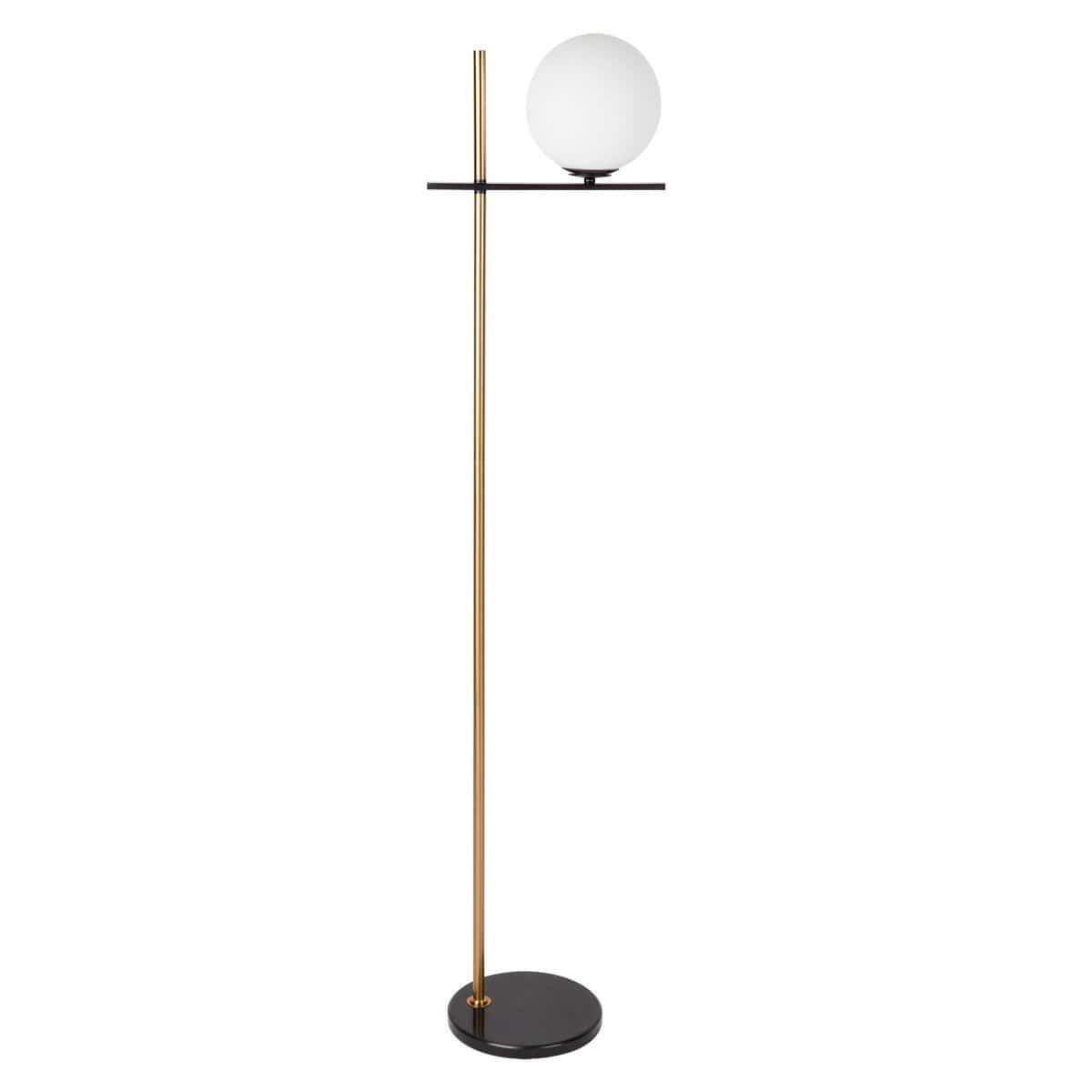 CAFE LIGHTING & LIVING Floor Standing Lamps Ariz Marble Floor Lamp 12340
