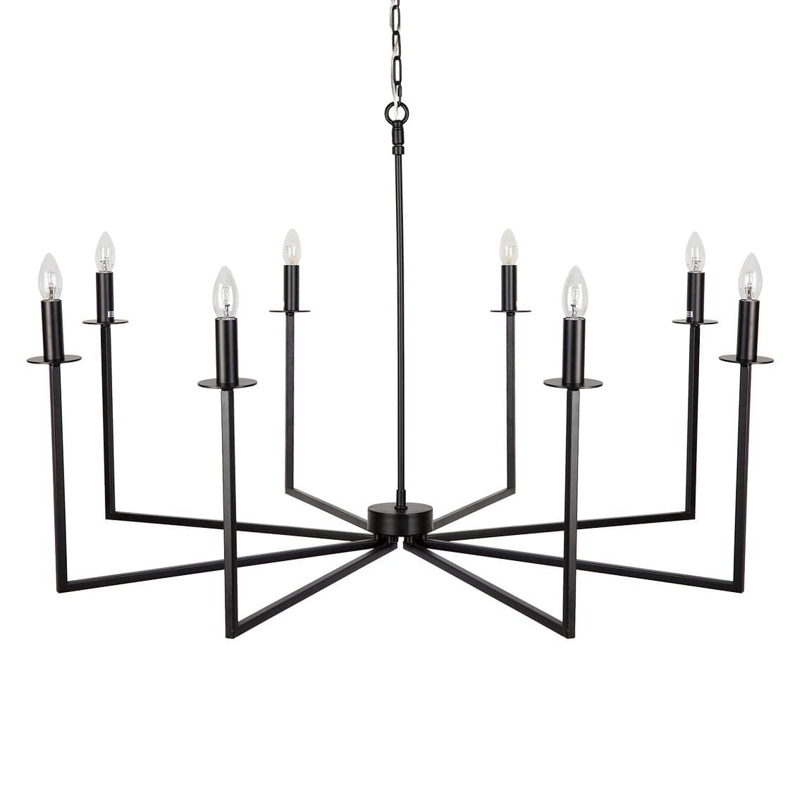 CAFE LIGHTING & LIVING Pendant Cohen Chandelier - Black 20700