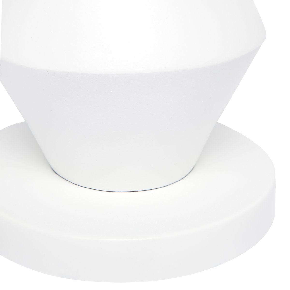 CAFE LIGHTING & LIVING Table Lamp Abstract Table Lamp - White 12281