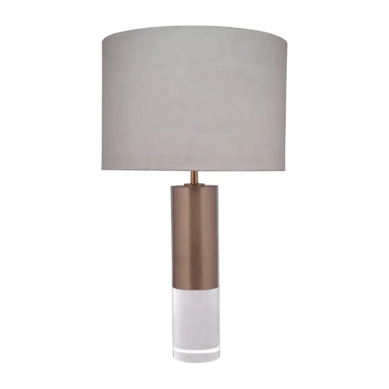 CAFE LIGHTING & LIVING Table Lamp Acier Crystal Table Lamp 13338