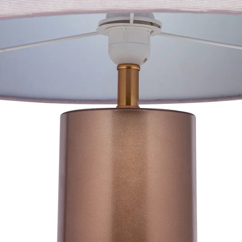CAFE LIGHTING & LIVING Table Lamp Acier Crystal Table Lamp 13338