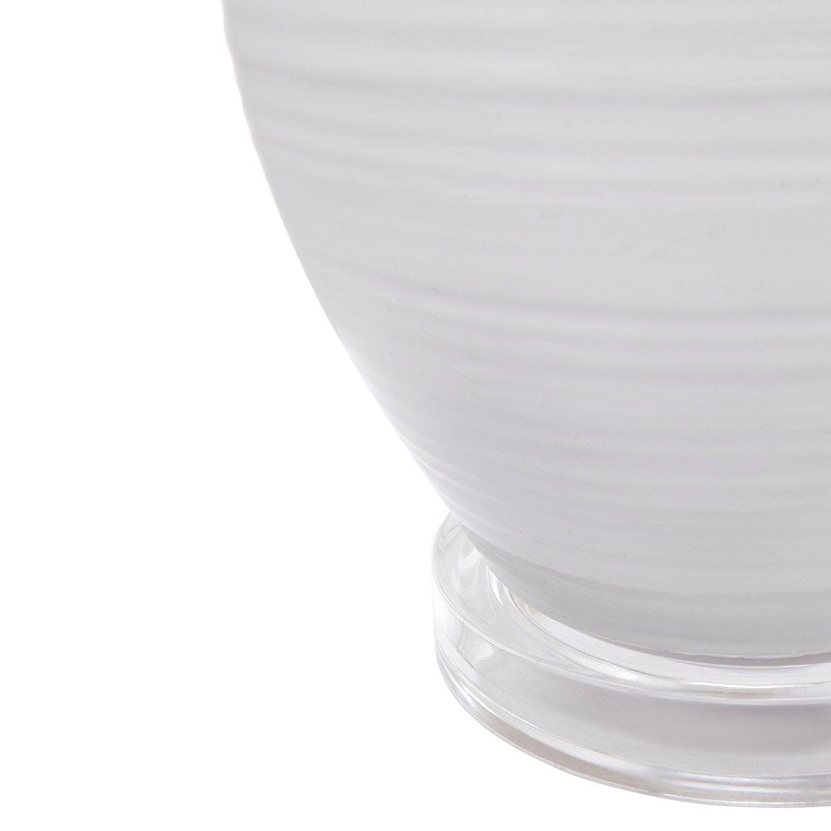 CAFE LIGHTING & LIVING Table Lamp Bronte Table Lamp - White 11614