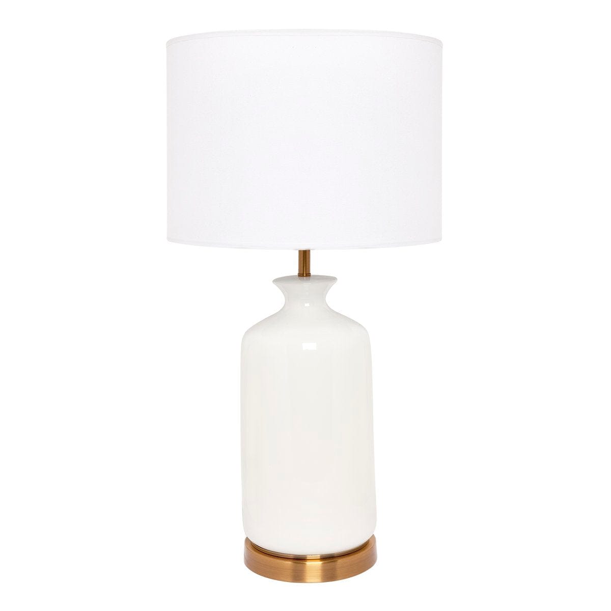 CAFE LIGHTING & LIVING Table Lamp Camille Table Lamp - White 12238