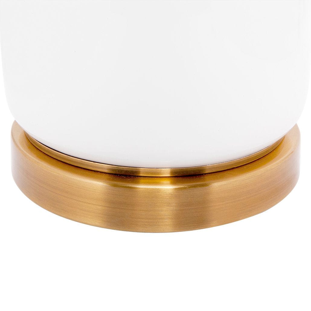 CAFE LIGHTING & LIVING Table Lamp Camille Table Lamp - White 12238
