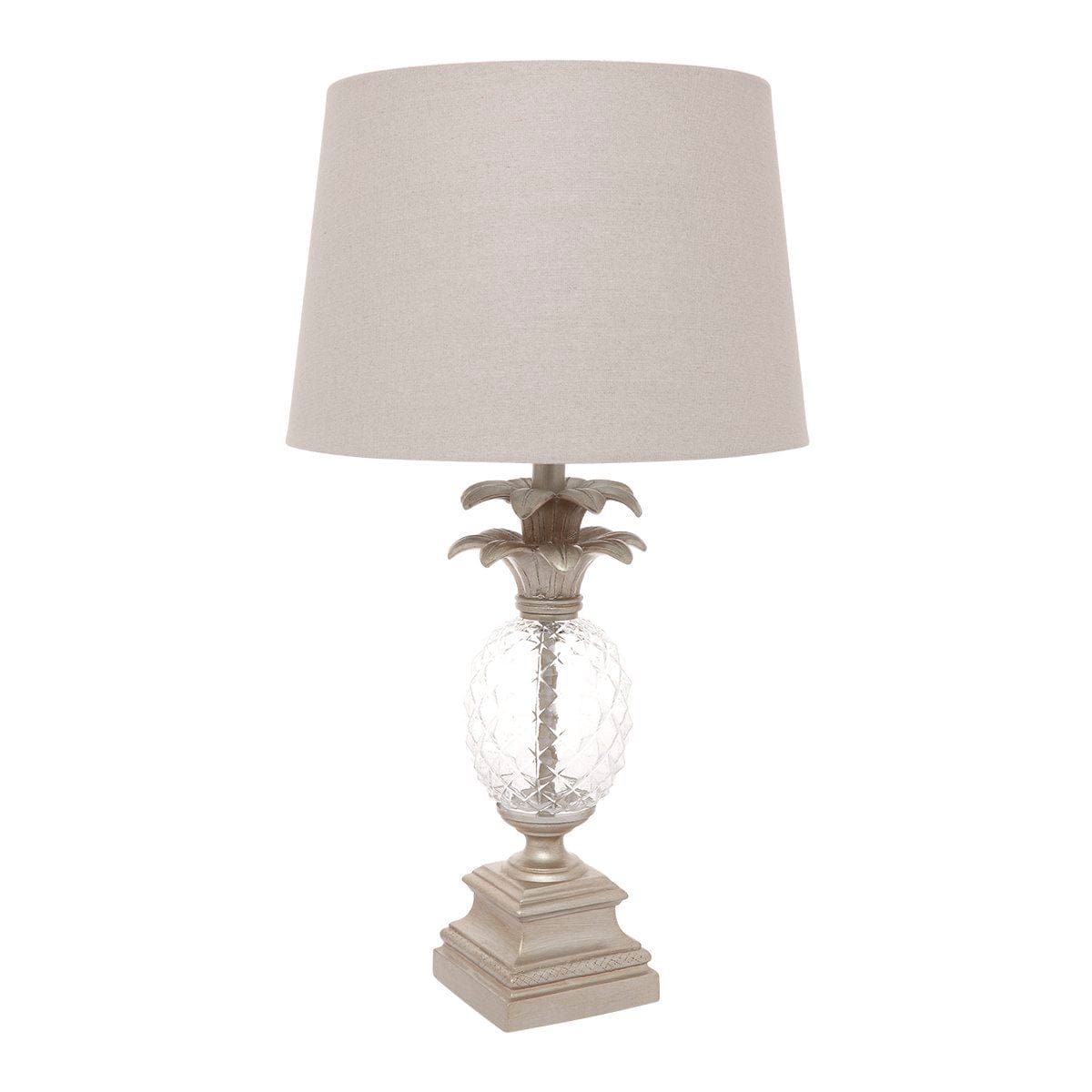 CAFE LIGHTING & LIVING Table Lamp Langley Table Lamp - Antique Silver 11628