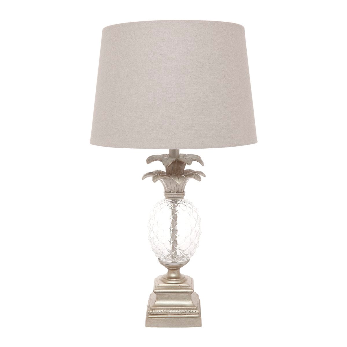 CAFE LIGHTING & LIVING Table Lamp Langley Table Lamp - Antique Silver 11628