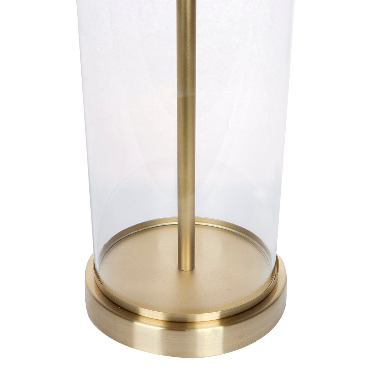 CAFE LIGHTING & LIVING Table Lamp Left Bank Table Lamp - Brass w Black Shade B12267