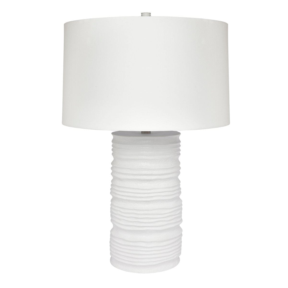 CAFE LIGHTING & LIVING Table Lamp Matisse Table Lamp - White w White Shade 12252