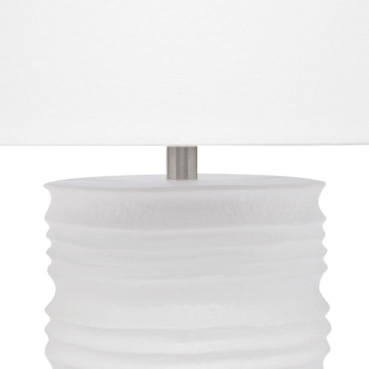 CAFE LIGHTING & LIVING Table Lamp Matisse Table Lamp - White w White Shade 12252