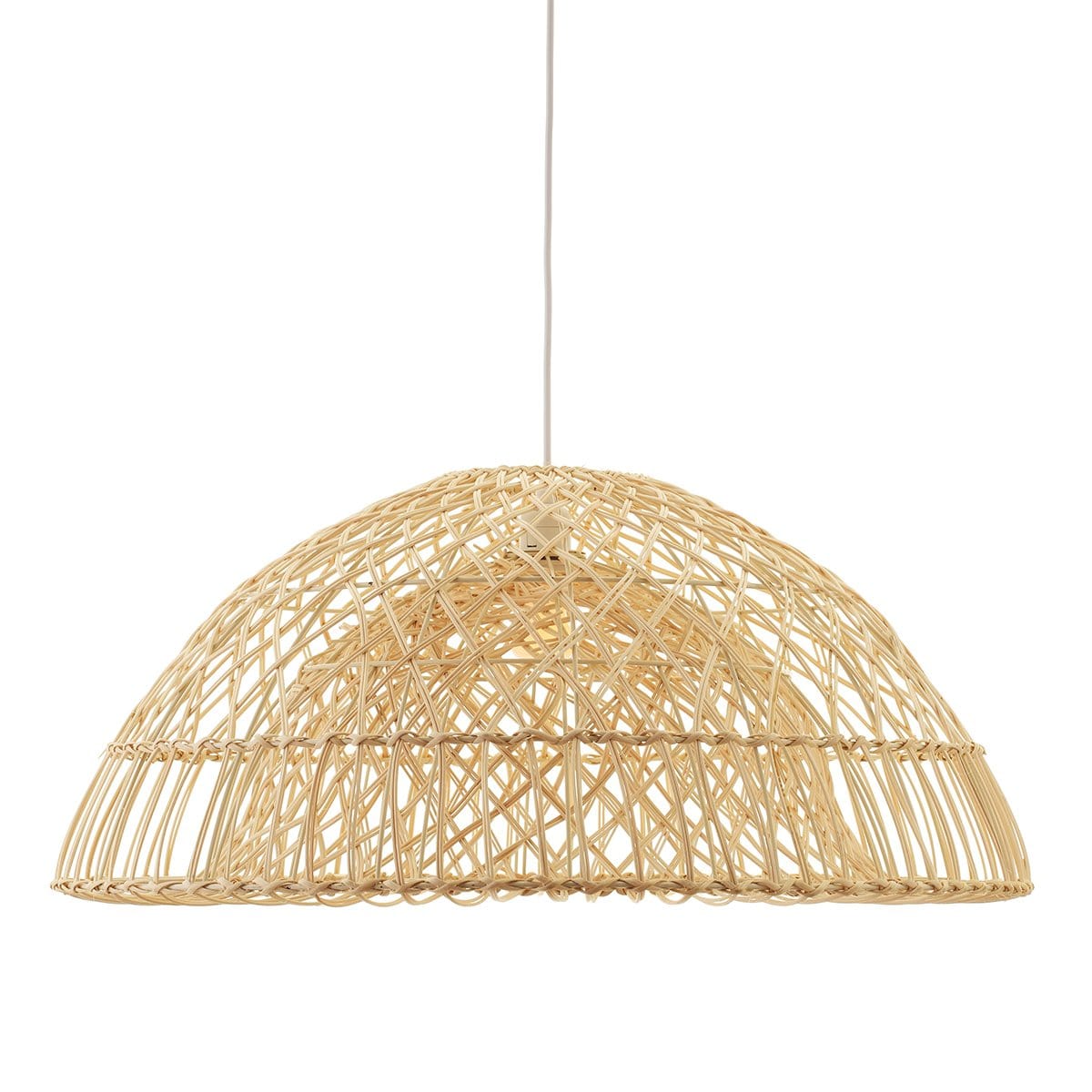 Green Earth Lighting Australia Home & Garden > Lighting Longport Rattan Dome Pendant 20791