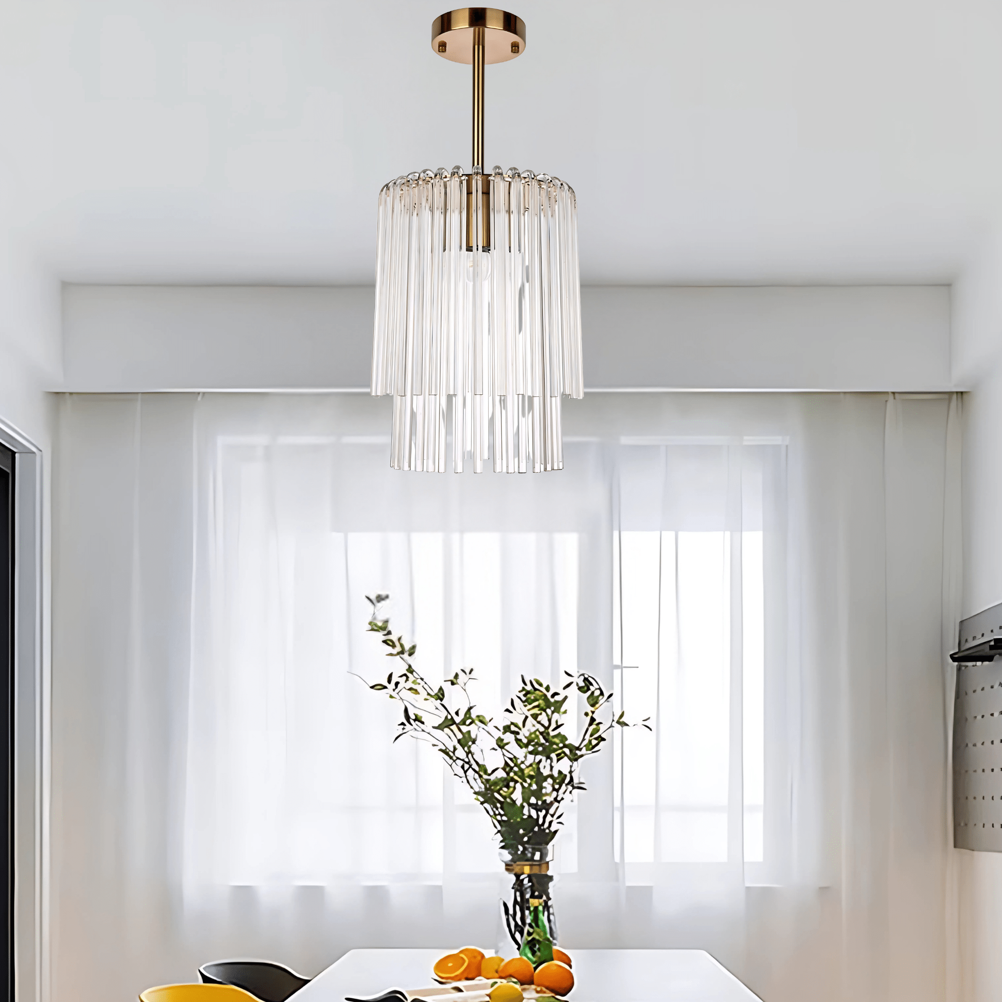 Green Earth Lighting Australia Home & Garden > Lighting Fixtures Zara Petite Brass Pendant 20746