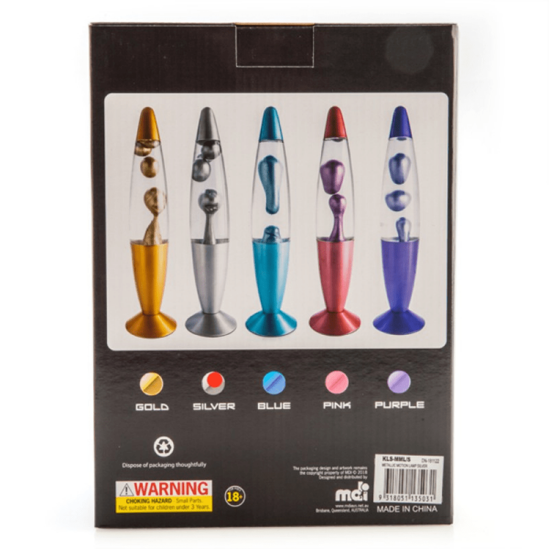 MDI Lava Lamp Pink Metallic Lava Lamps KLS-MML/P