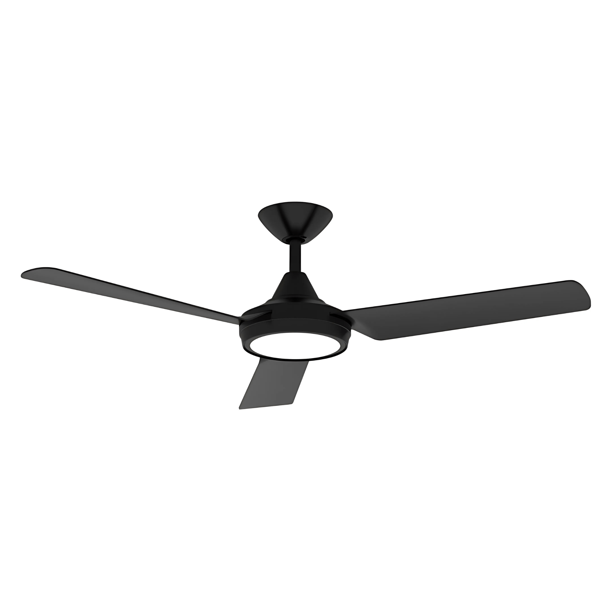 Green Earth Lighting Australia Ceiling Fan AXIS 48" Black DC Ceiling Fan with Remote & CCT LED Light 60030