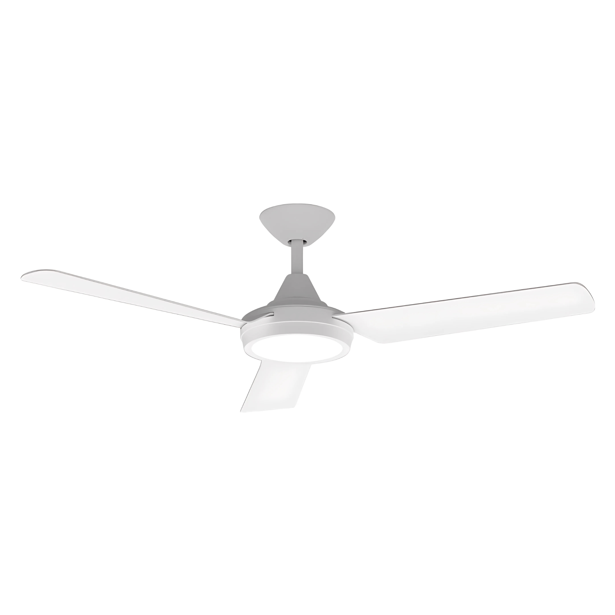 Green Earth Lighting Australia Ceiling Fan AXIS 48" White DC Ceiling Fan with Remote & CCT LED Light 60031